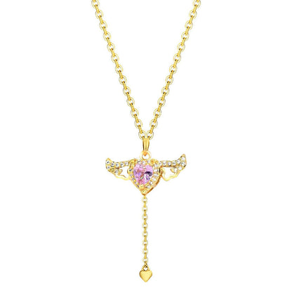 Heart of Cupid Necklace-Luxandluxy