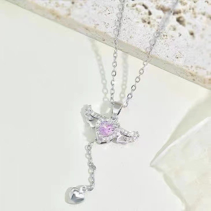 Heart of Cupid Necklace-Luxandluxy