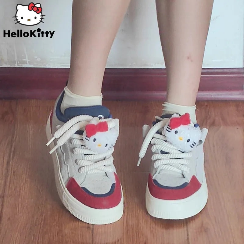 Hello Kitty Accessory Sneakers-Luxandluxy