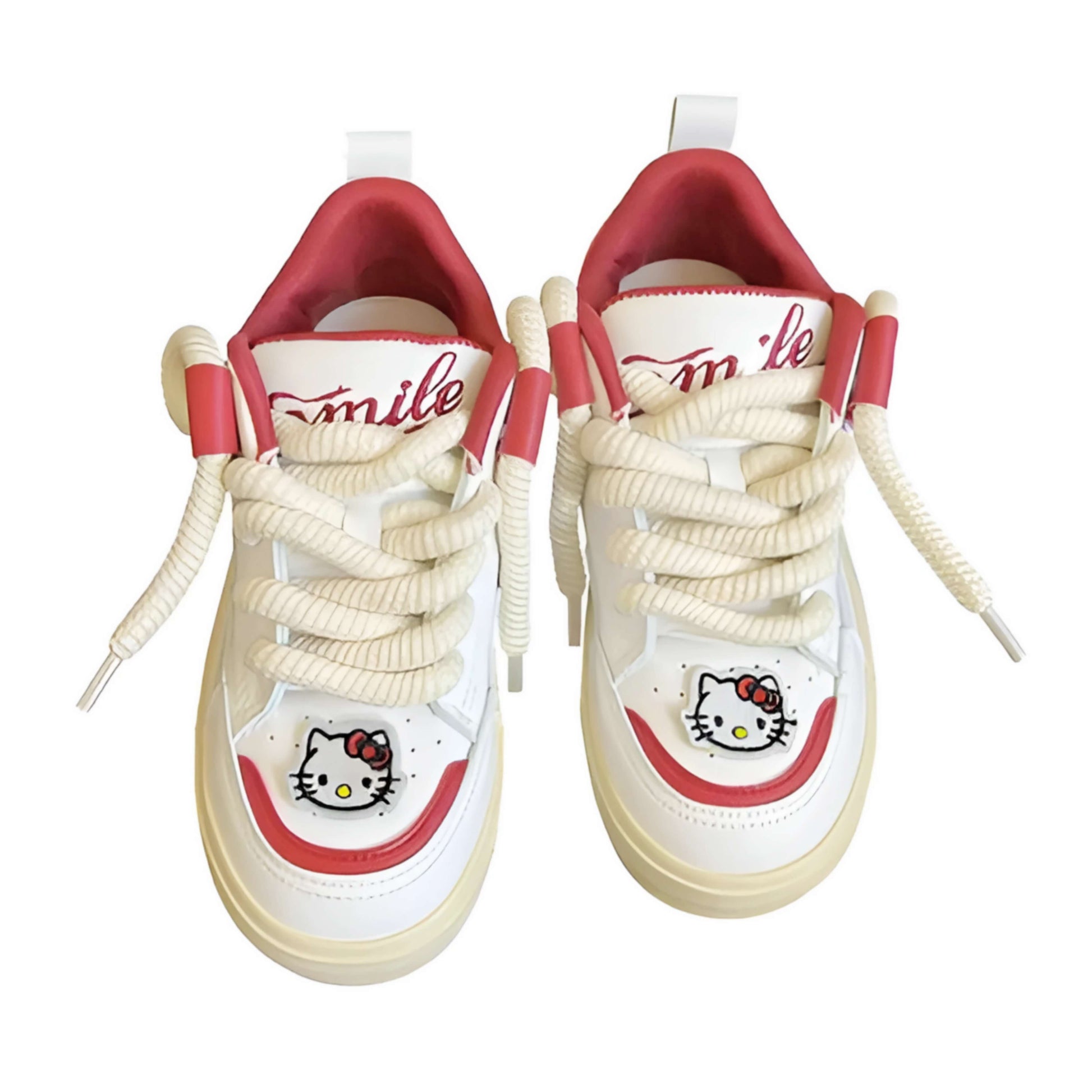 Hello Kitty Chunky Sneakers-Luxandluxy