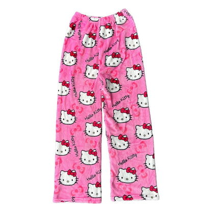 Hello Kitty Pajama Pants-Luxandluxy