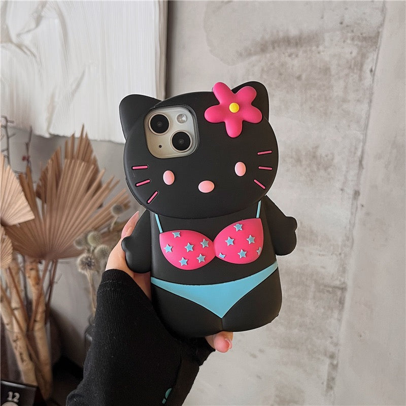 Hello Kitty Wearing Bikini iPhone Case-Luxandluxy