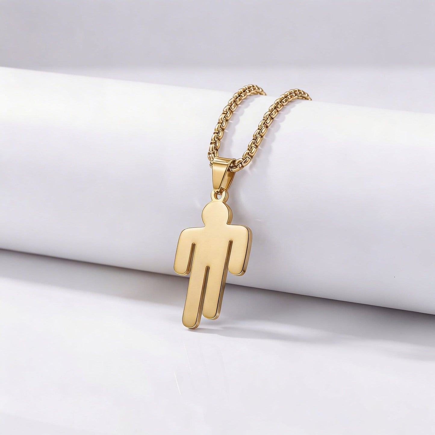 Blohsh Stickman Pendant Necklace
