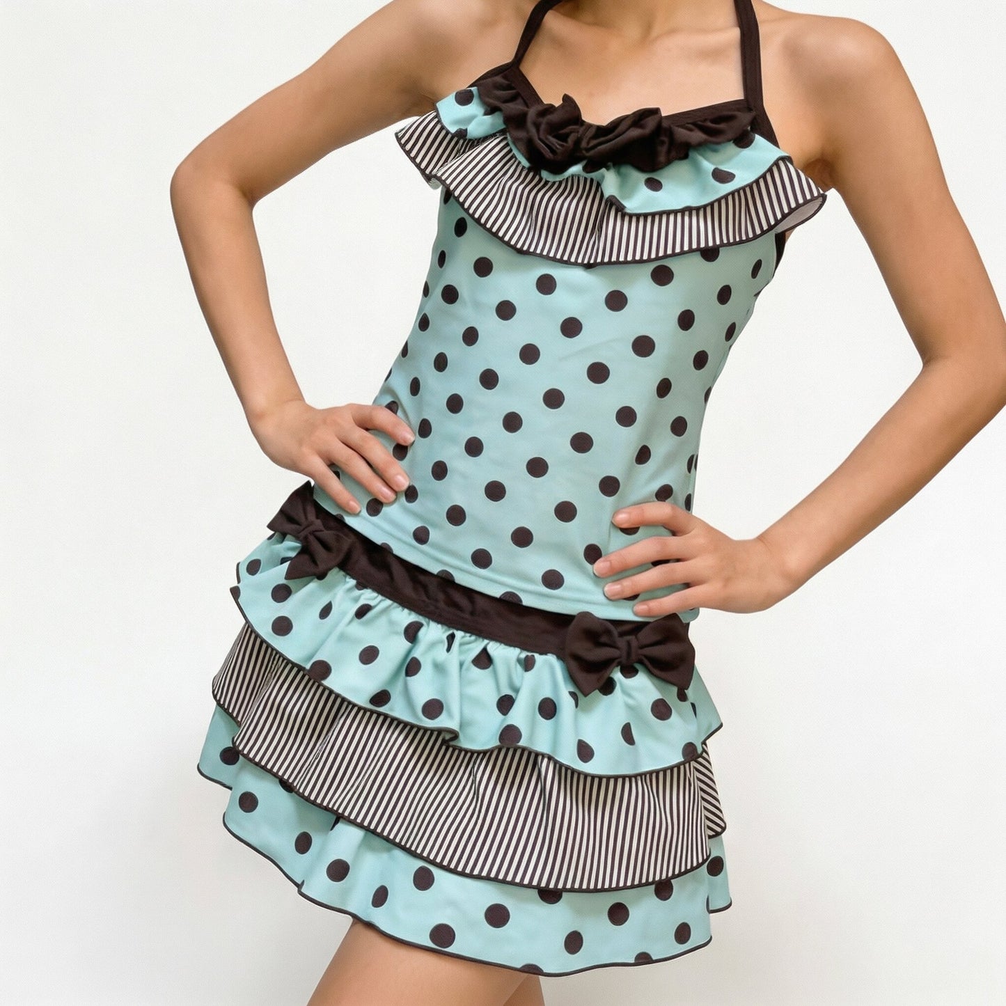 Charlotte Polka Dot Ruffle Set