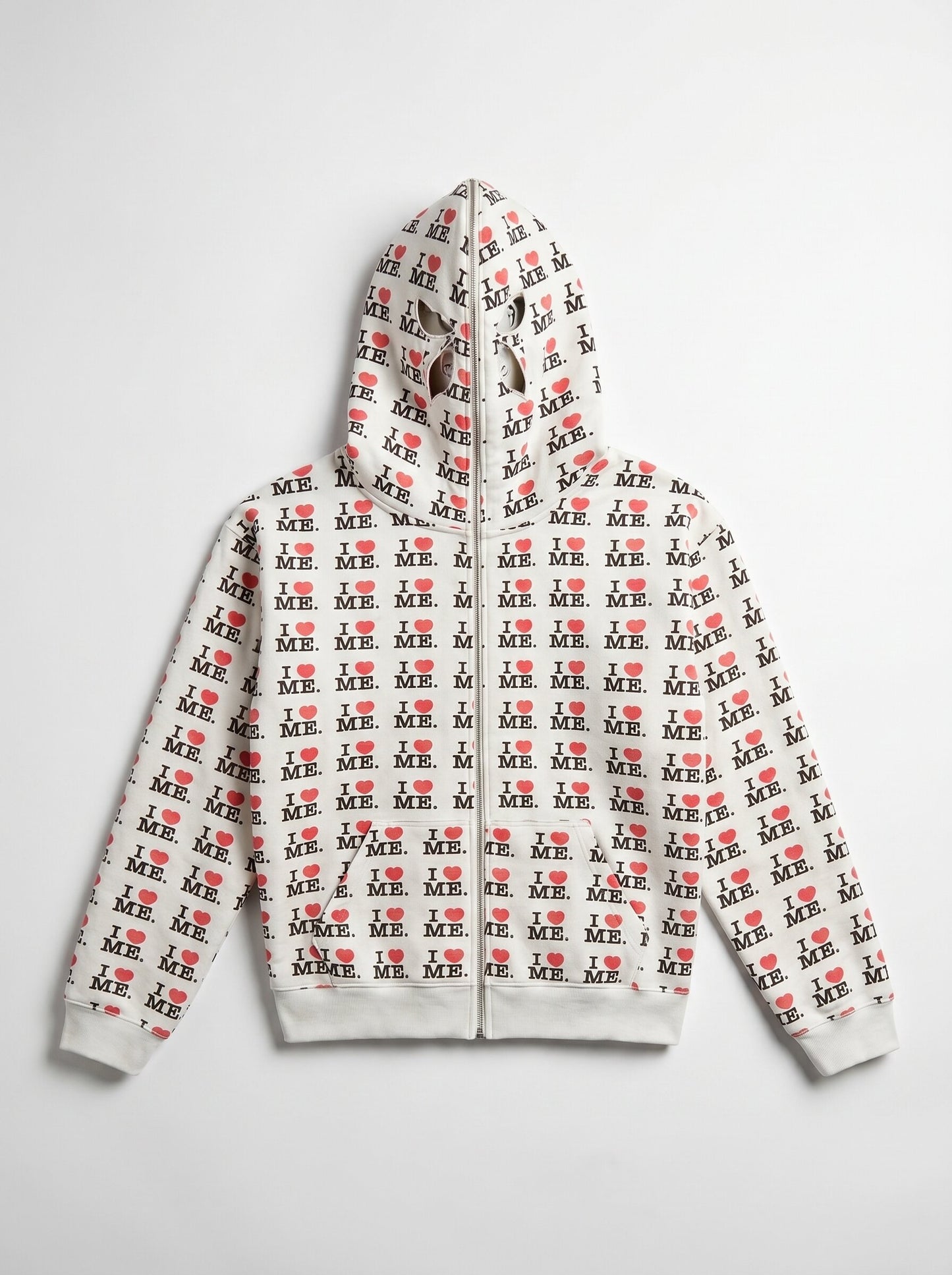 I Heart Me Zip-Up Hoodie