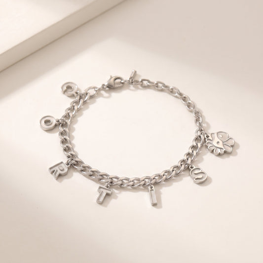 Cortis Daisy Silver Bracelet