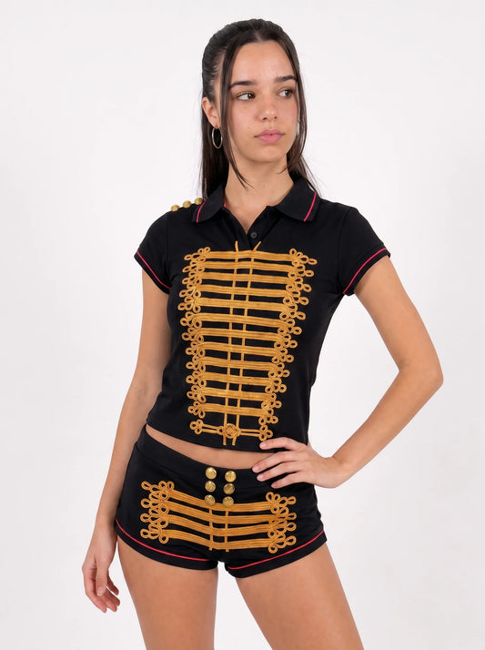 Pirate Girl Polo Set