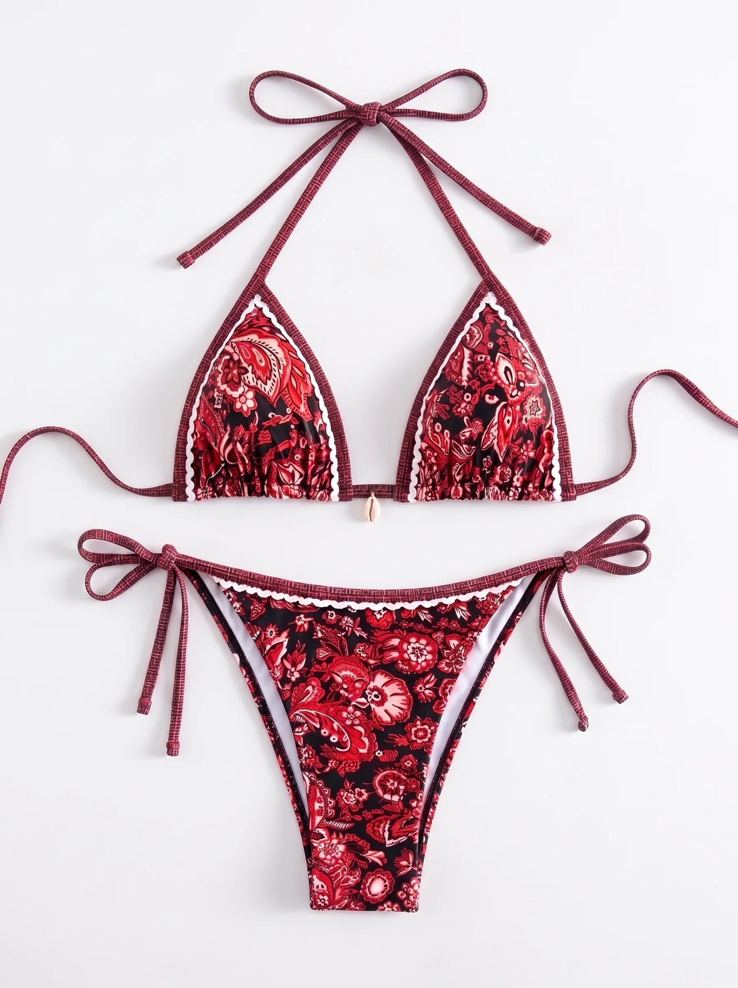Santorini Shores Triangle Bikini Set