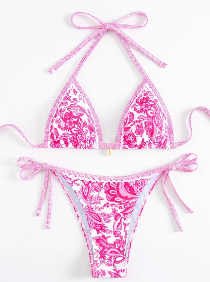 Santorini Shores Triangle Bikini Set