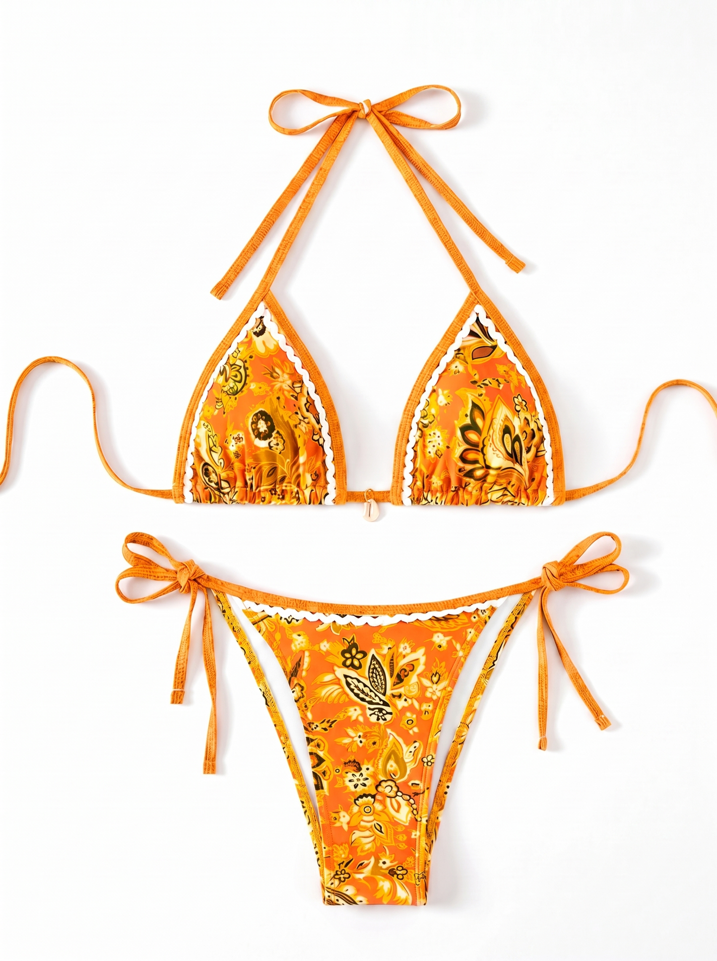 Santorini Shores Triangle Bikini Set