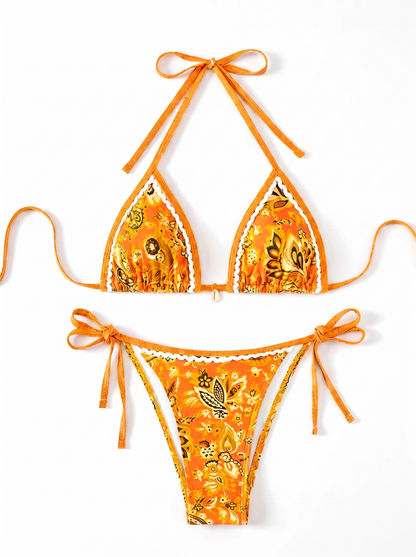 Santorini Shores Triangle Bikini Set