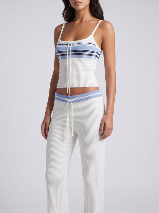 Barrymore Knit Hampton Strip 2-Piece Set