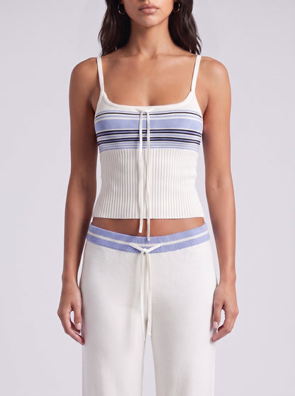 Barrymore Knit Hampton Strip 2-Piece Set