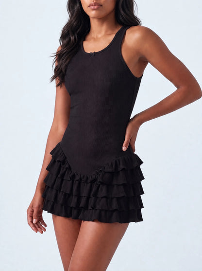 Frill Tank Dress