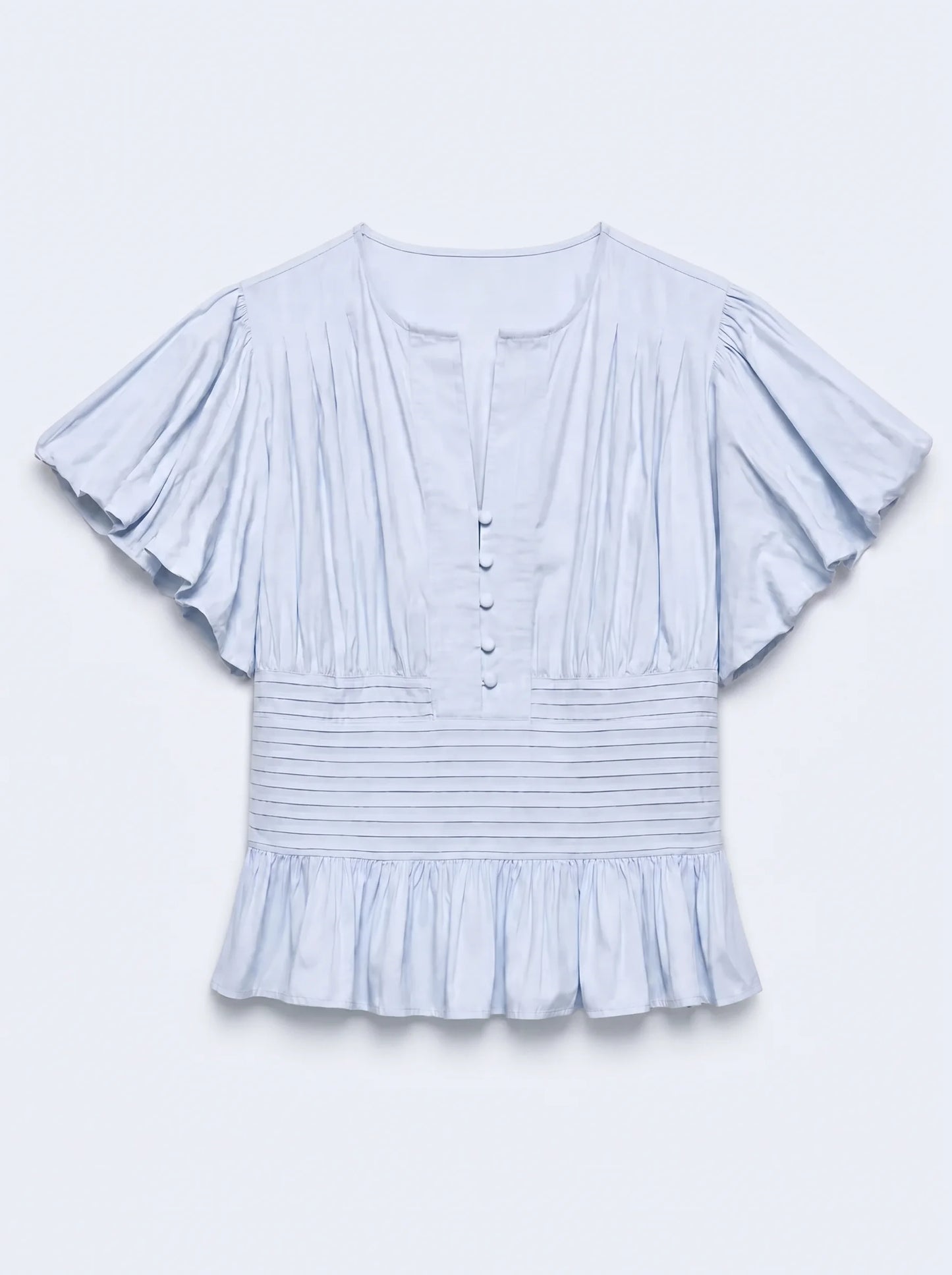 Suzy Mae Peplum Blouse