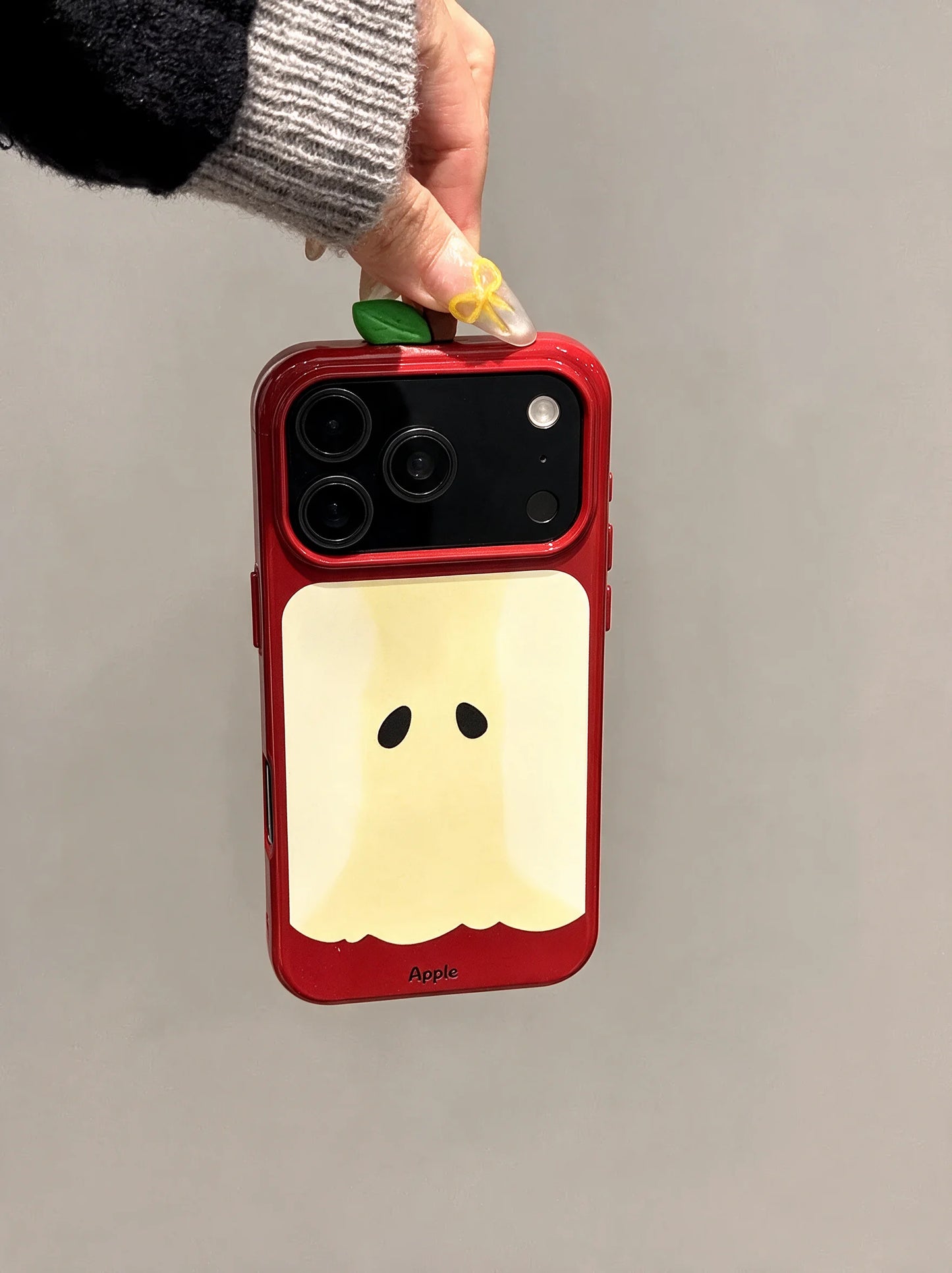 Bitten Apple Seed-eyes iPhone Case