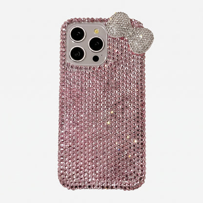 Hello Kitty Bowknot Bedazzled iPhone Case