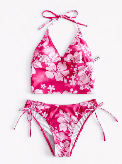 Coconut Girl Floral Bikini Swimsuit
