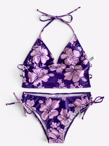 Coconut Girl Floral Bikini Swimsuit