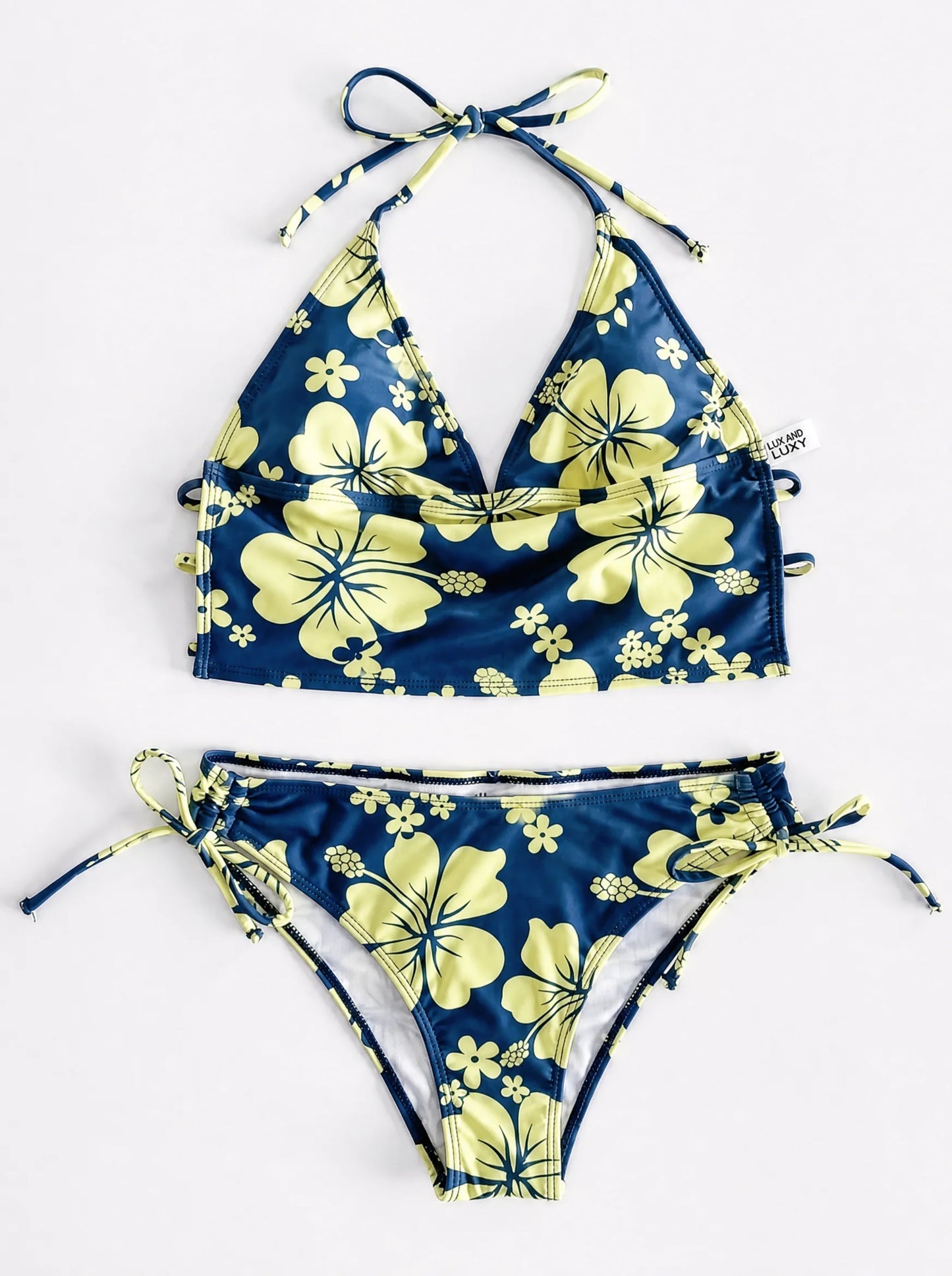 Coconut Girl Floral Bikini Swimsuit