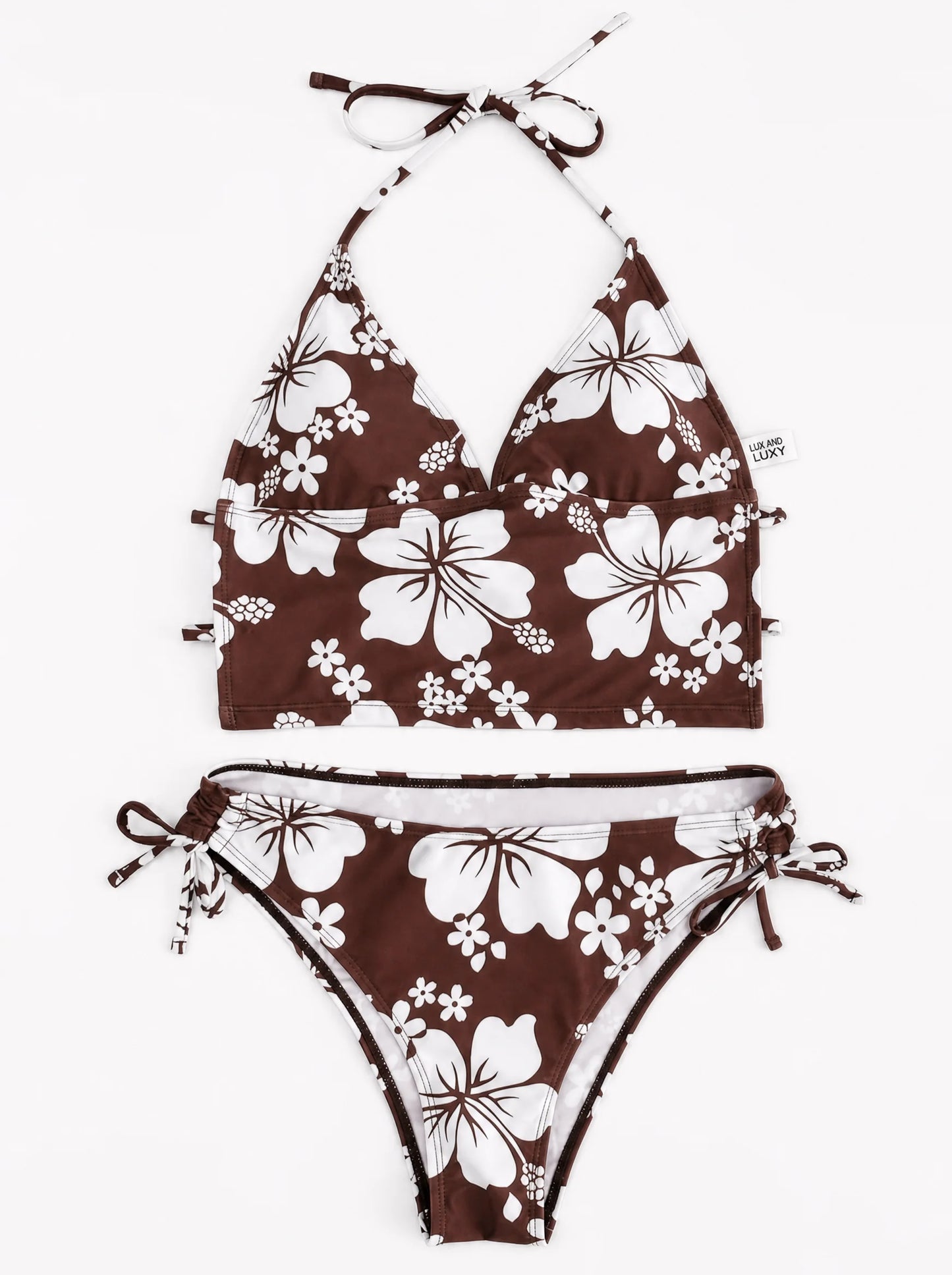 Coconut Girl Floral Bikini Swimsuit