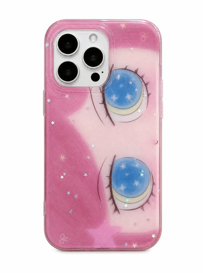 Anime Girl Blue Eyes iPhone Case