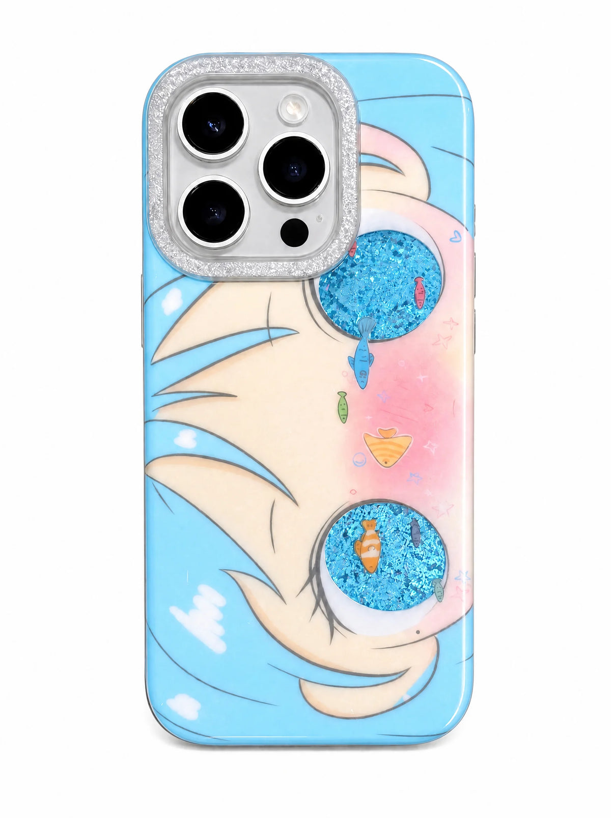 Anime Girl Blue Eyes iPhone Case