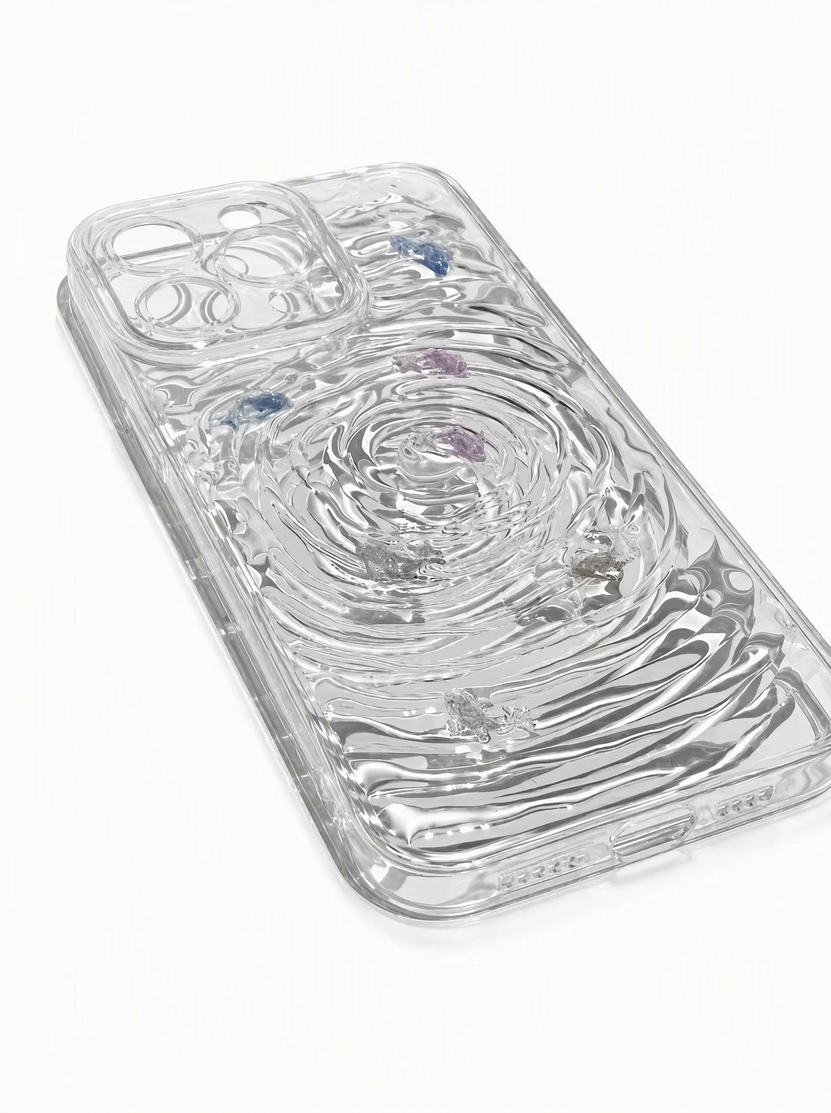 Radial Ripples iPhone Case