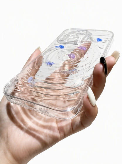 Radial Ripples iPhone Case