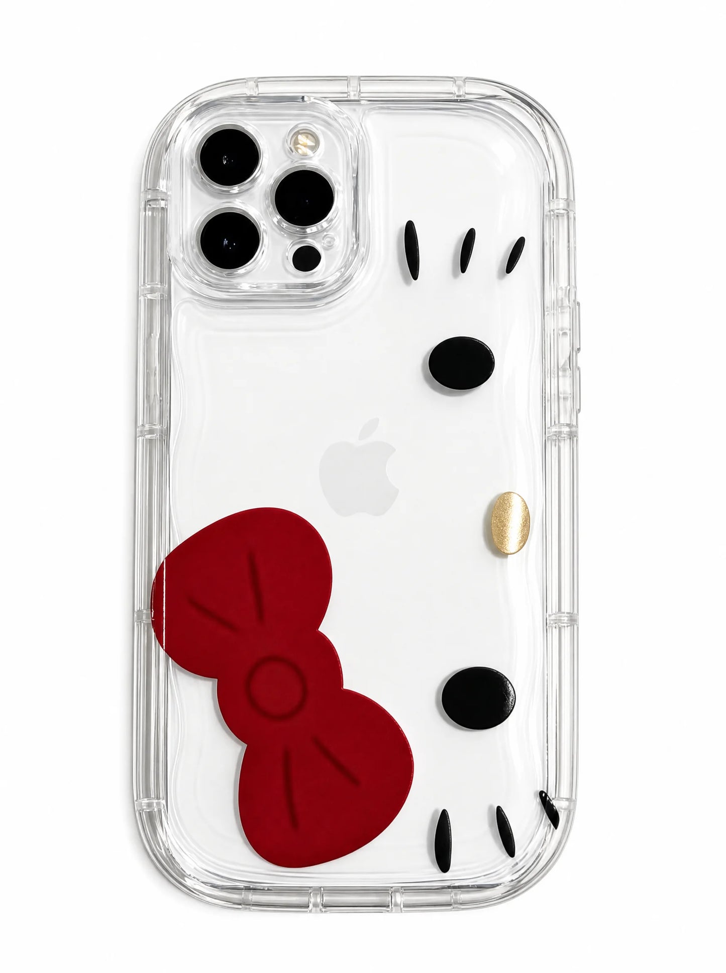 Hello Kitty Bow Clear iPhone Case