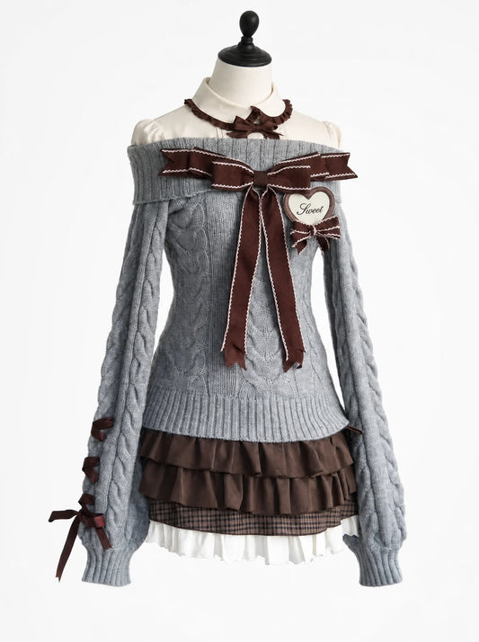 Choco Bow Coquette Set