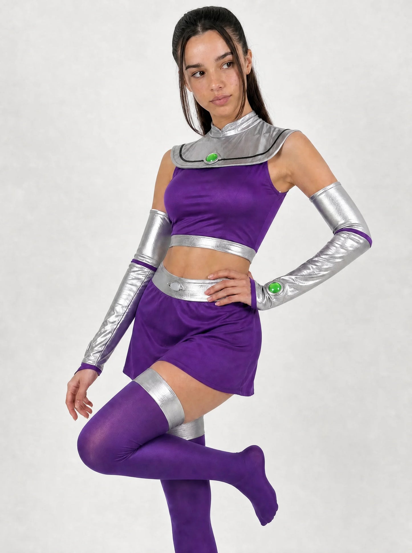 Starfire Cosplay Costume Set