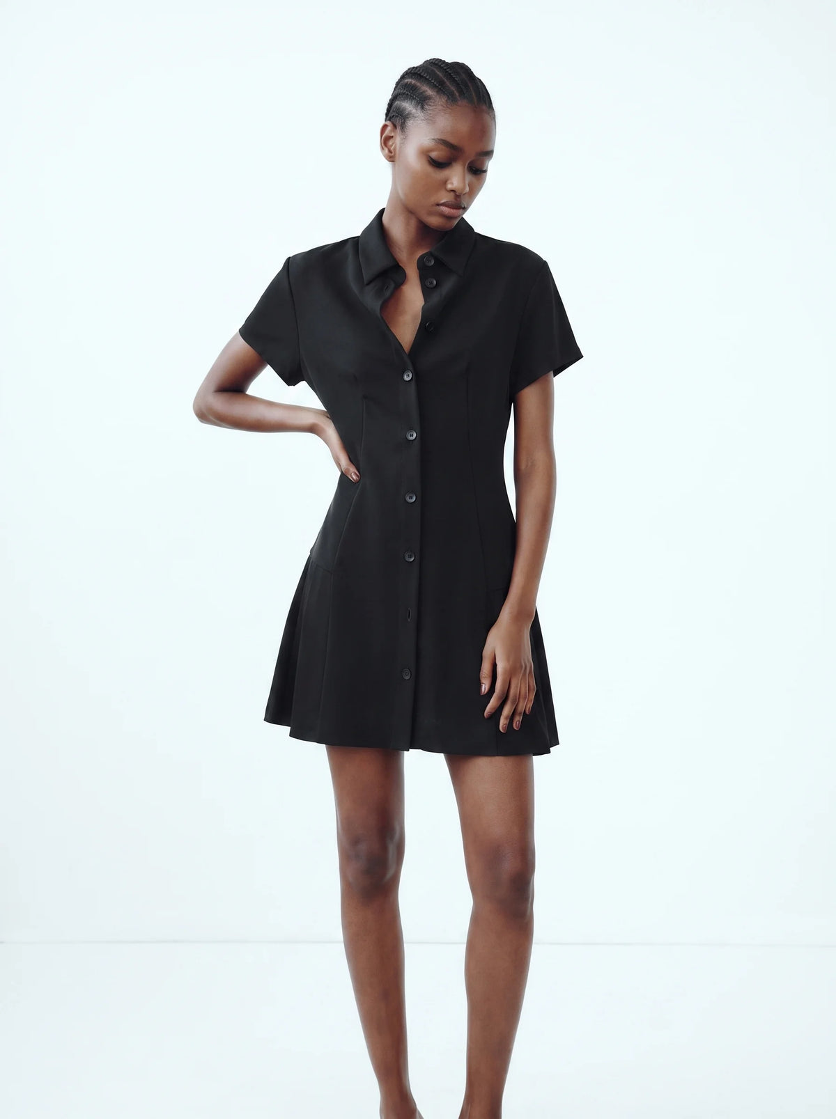 Mini Shirt Dress