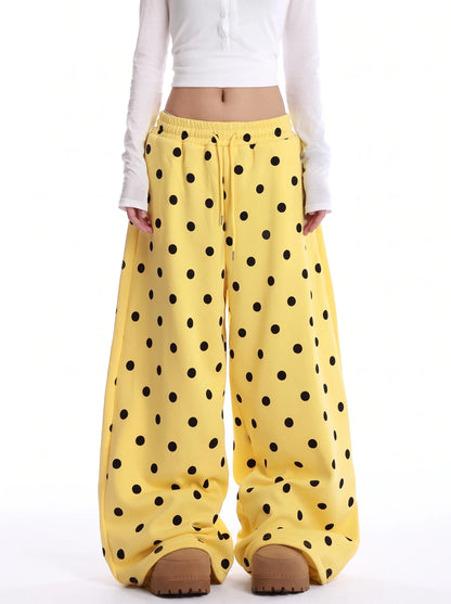 Buff Baggy Polkadot Sweatpants