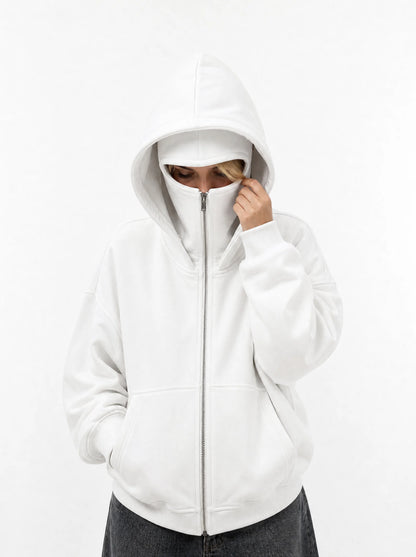 Double Hooded Ninja Hoodie