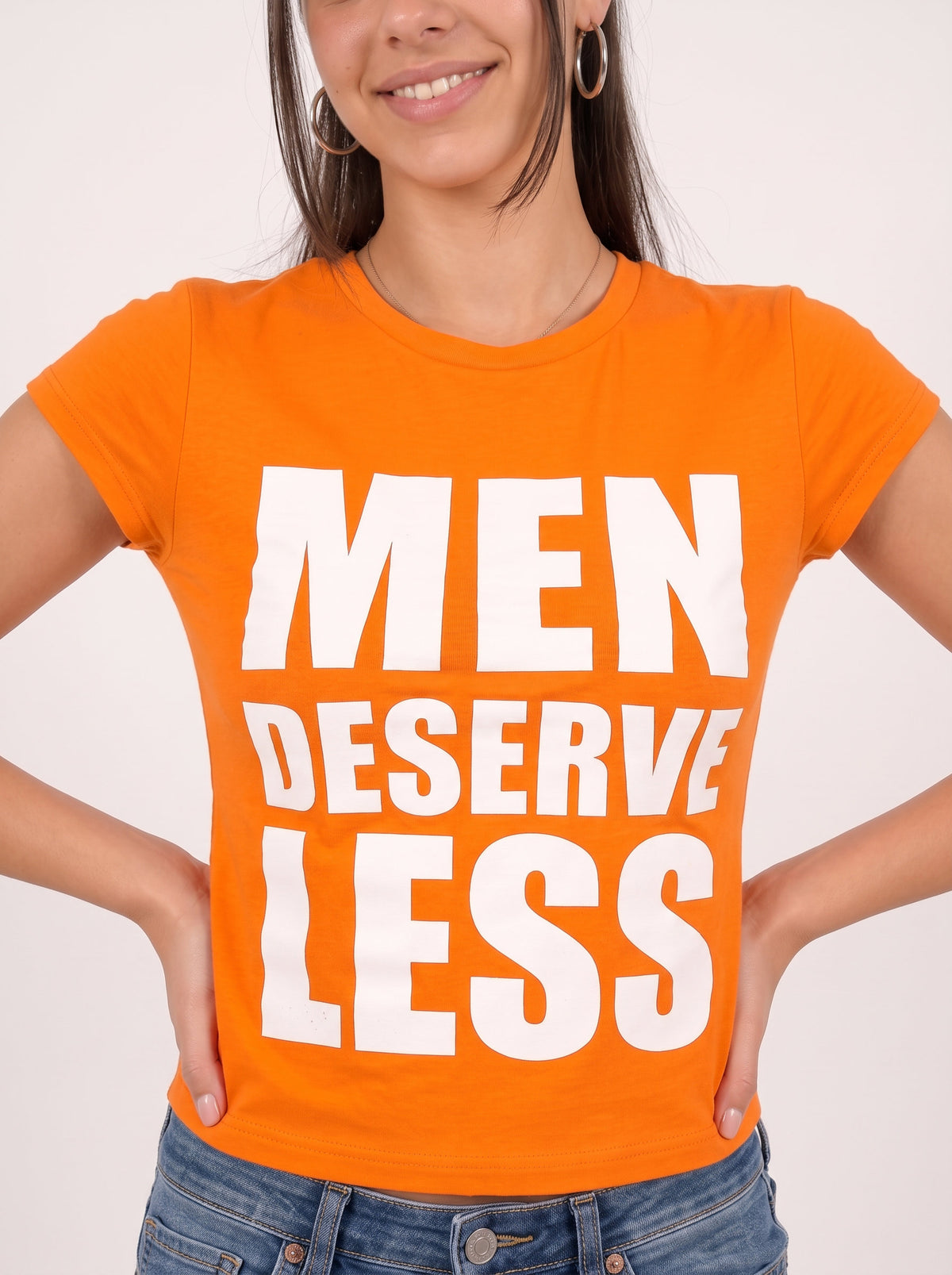 “Men Deserve Less” Tee