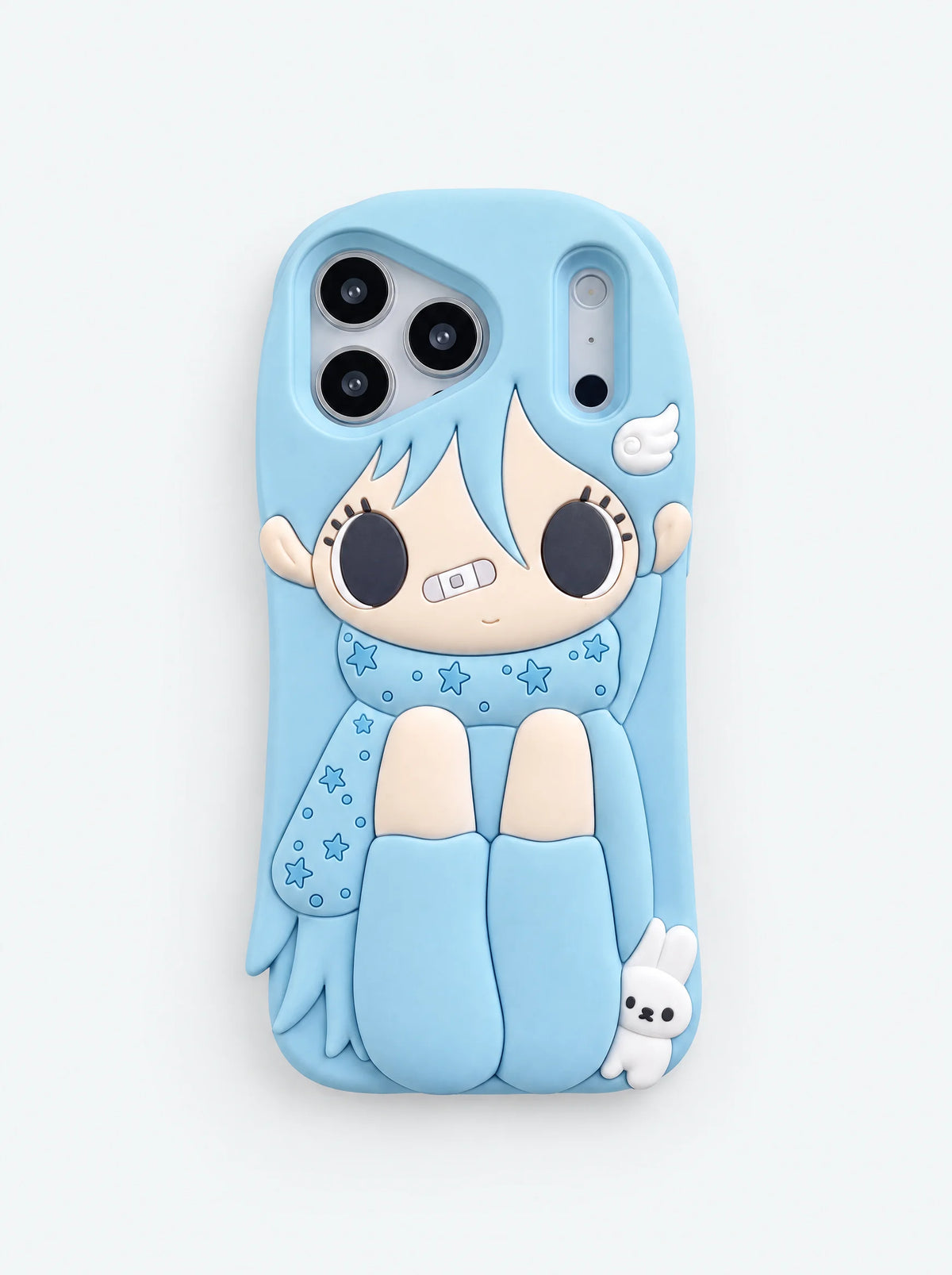 Sitting Scarf Girl iPhone Case