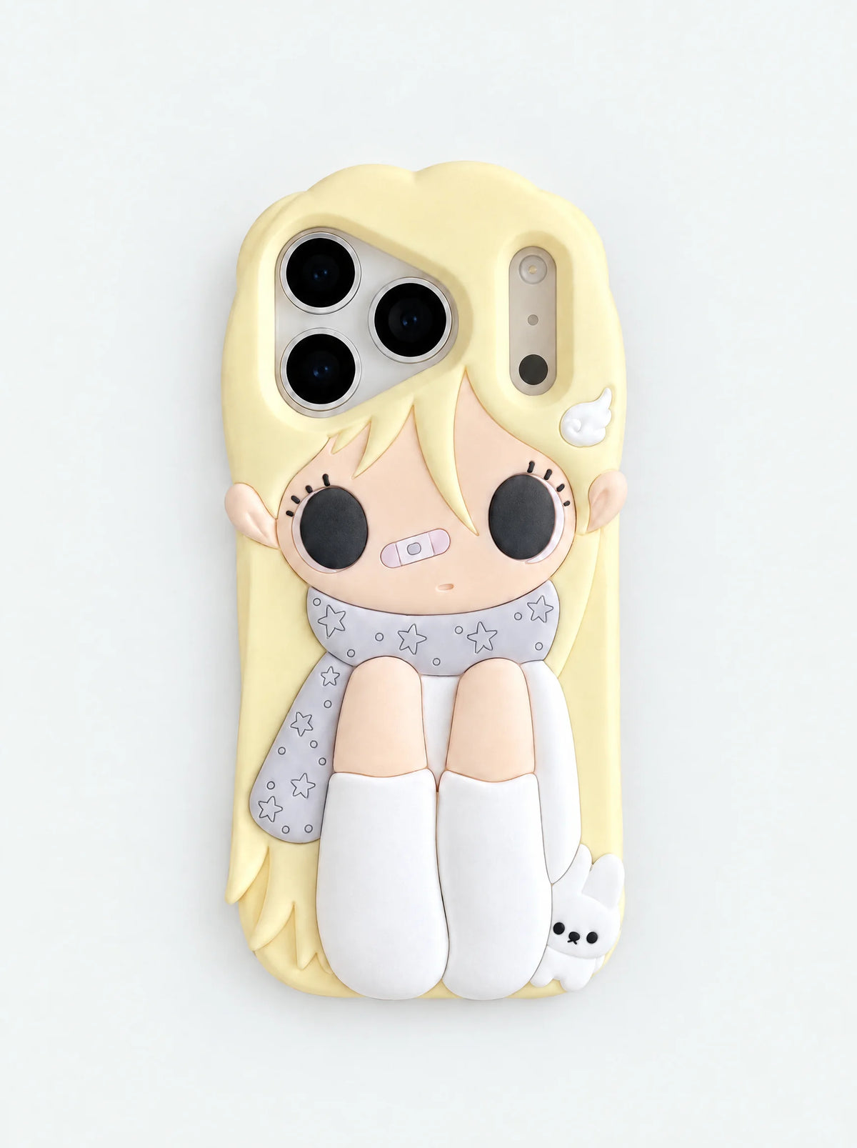 Sitting Scarf Girl iPhone Case