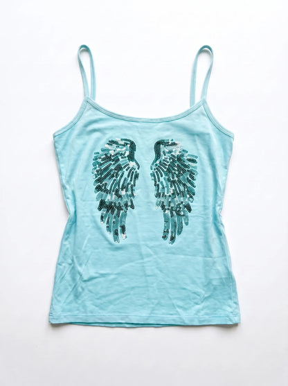 Angel Wings Sequin Cami