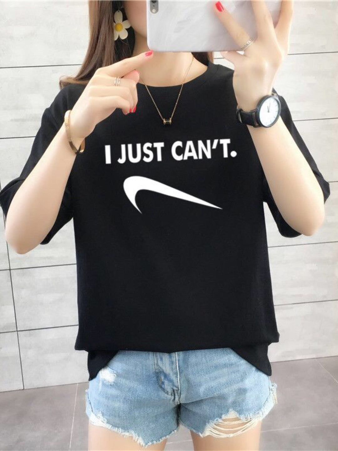 "I Just Can’t" T-Shirt-Luxandluxy