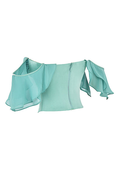 Isabella & Lila Jade Ruffle 2-Piece Set-Luxandluxy