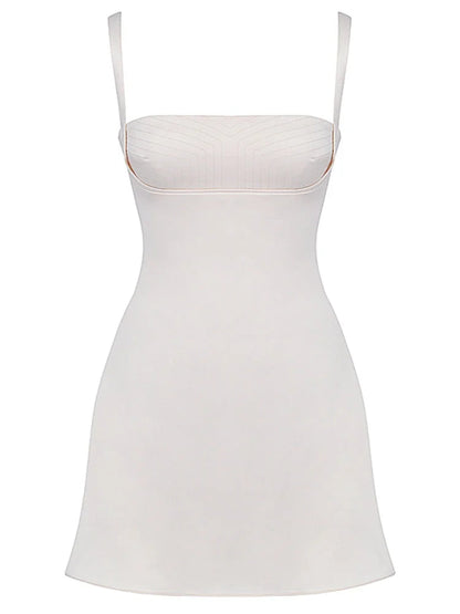 Kara Quartz Cocktail Minidress-Luxandluxy