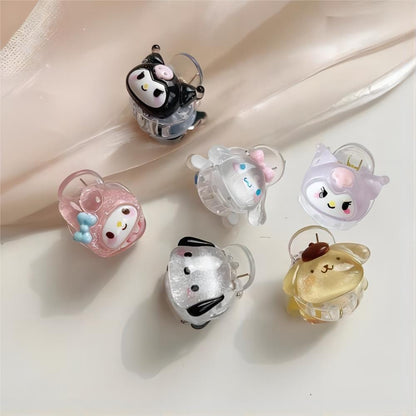 Sanrio Mini Hair Clips 6pcs Set