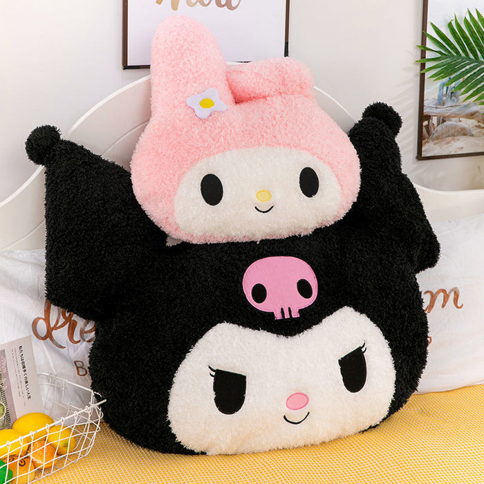 Kuromi & My Melody Pillow-Luxandluxy