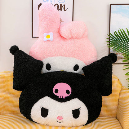 Kuromi & My Melody Pillow-Luxandluxy