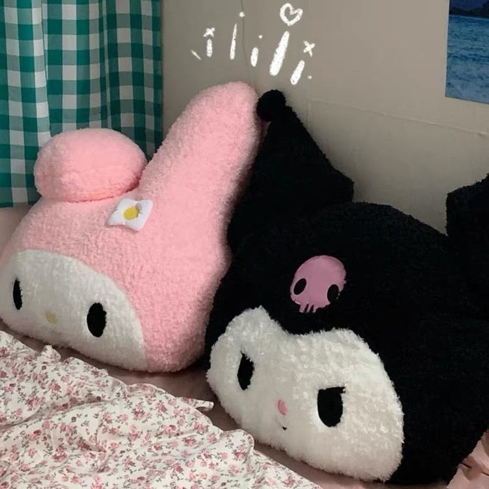 Kuromi & My Melody Pillow-Luxandluxy