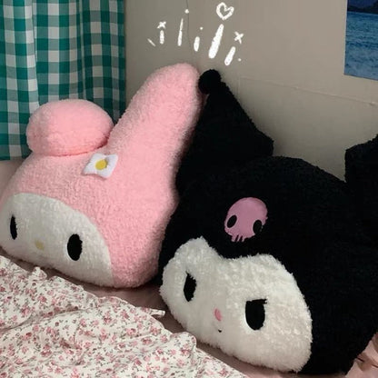 Kuromi & My Melody Pillow-Luxandluxy