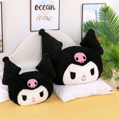 Kuromi & My Melody Pillow-Luxandluxy