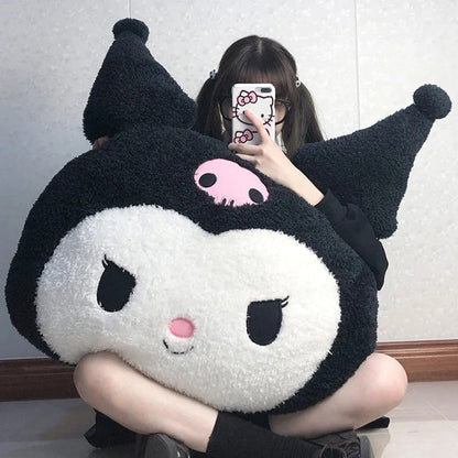 Kuromi & My Melody Pillow-Luxandluxy