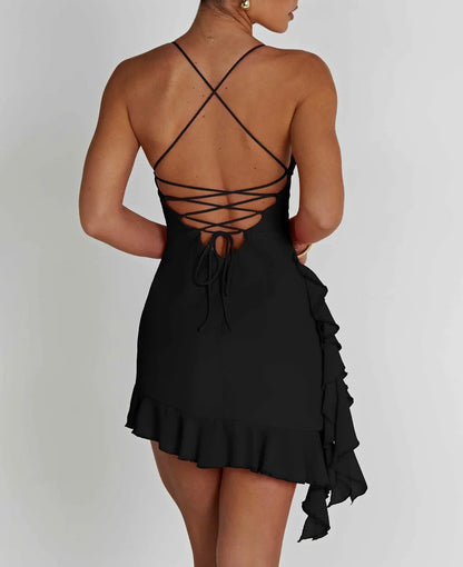 Larosa Mini Dress-Luxandluxy